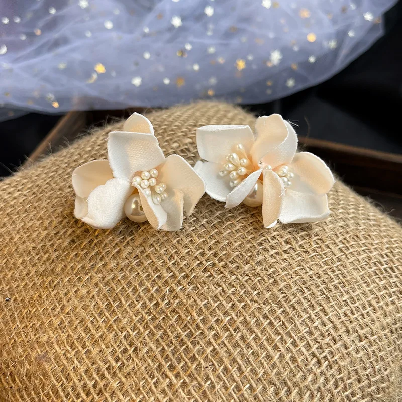 9 Buah Set Kain Korea Jepit Rambut Bunga Rambut Pengantin Dekorasi Tongkat Rambut Pernikahan Aksesoris Rambut...