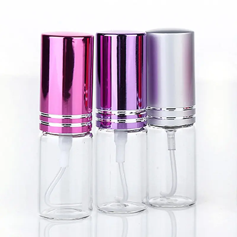 20pcs/lot New 5ml 10ml Travel Portable Perfume Bottle Spray Bottles sample empty containers atomizer Mini refillable bottles