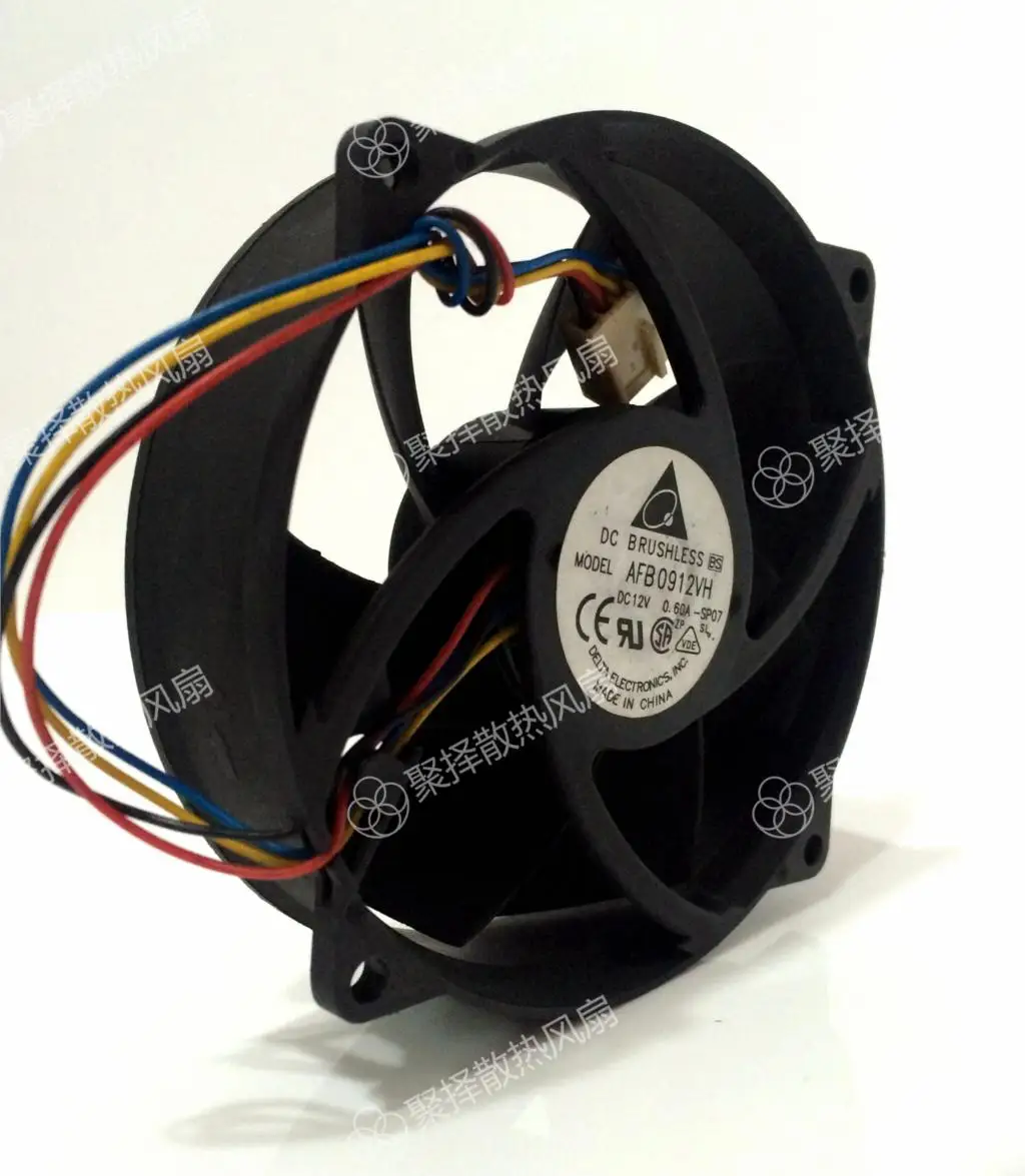 Original Taiwan 9225 circular AFB0912VH 12 v 0.60 A four-wire PWM CPU cooling fans