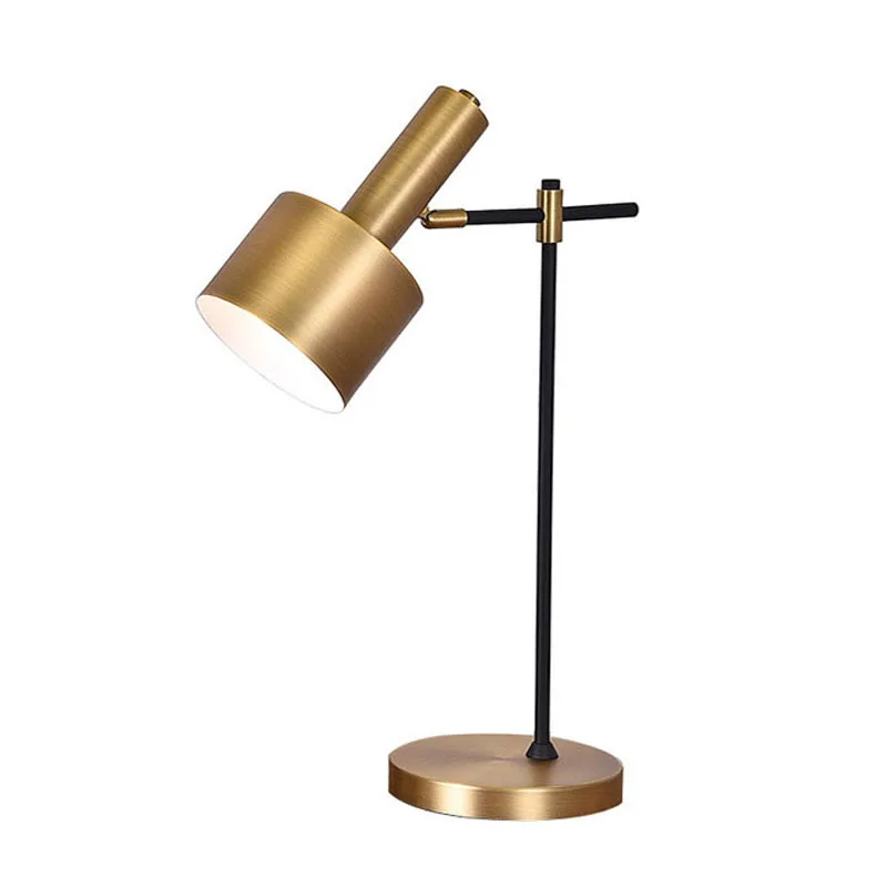 

Nordic Bedroom Bedside Table Lamp Style Simple Modern American Luxury Hotel Study Reading Decorative Table Light