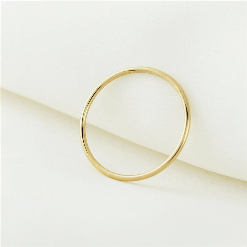 14K Gold gefüllter Stapelring Boho Goldschmuck Minimalistischer Knuckle Ring Anillos Mujer Gold Accessoires Böhmische Ringe für Frauen – Detail 16