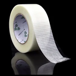 YX 25M Grid Fiber Tape DIY Model Super Strong Mesh Adhesive Tape  Single Sided Tape For Mold Home Appliance Bundled Fixed