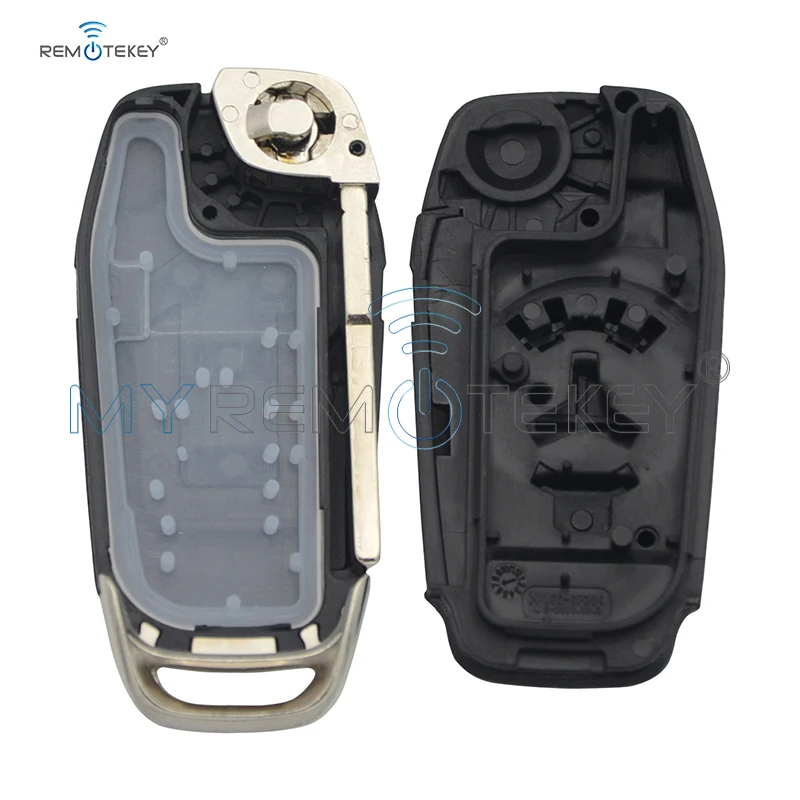 Smart Key Cover สำหรับ Ford F-Series รถบรรทุก F-150 N5F-A08TDA Flip Key Shell 4ปุ่มเปลี่ยนคีย์ Shell remtekey