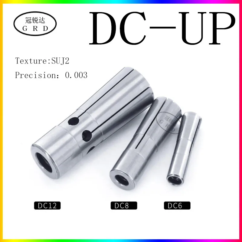 Precisão 0.003 Precisão Cnc Pinça Dc4 Dc6 Dc8 Dc12 dc Pinças Puxar para trás Pinça Mandril Bt30 Bt40 Sk40 Hsk63 Ferramenta Titular Pinça