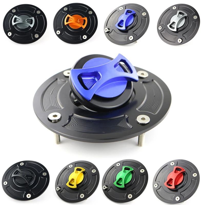 

Fuel Tank Cap Gas Oil Tank Cover For Suzuki GSXR 600 750 1000 GSX1300R GSX1400 TL1000S/R KATANA 600/750 BANDIT 600 1200 GSF600