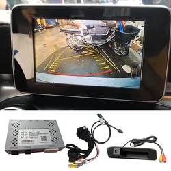 Reverse camera interface adaptor connect original screen monitor for Mercedes benz C CLA GLA GLE GLC W205 NTG5.0 5.1 5.2 system