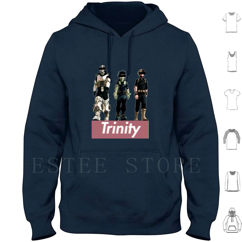 Clase 1a-Sudaderas con capucha Manga larga Clase 1a Stain Todoroki Iida Deku Boku No Hero Academia Temporada 2 Gran Torino All Might
