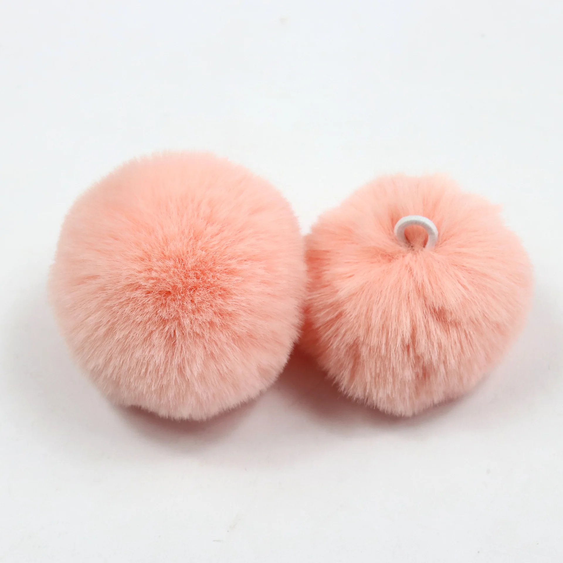 6cm DIY Plush Balls Fur Ball Pompom Children\'s Hair Accessories Crafts Garland Decorative Keyrings Flower Home Decor 1pc