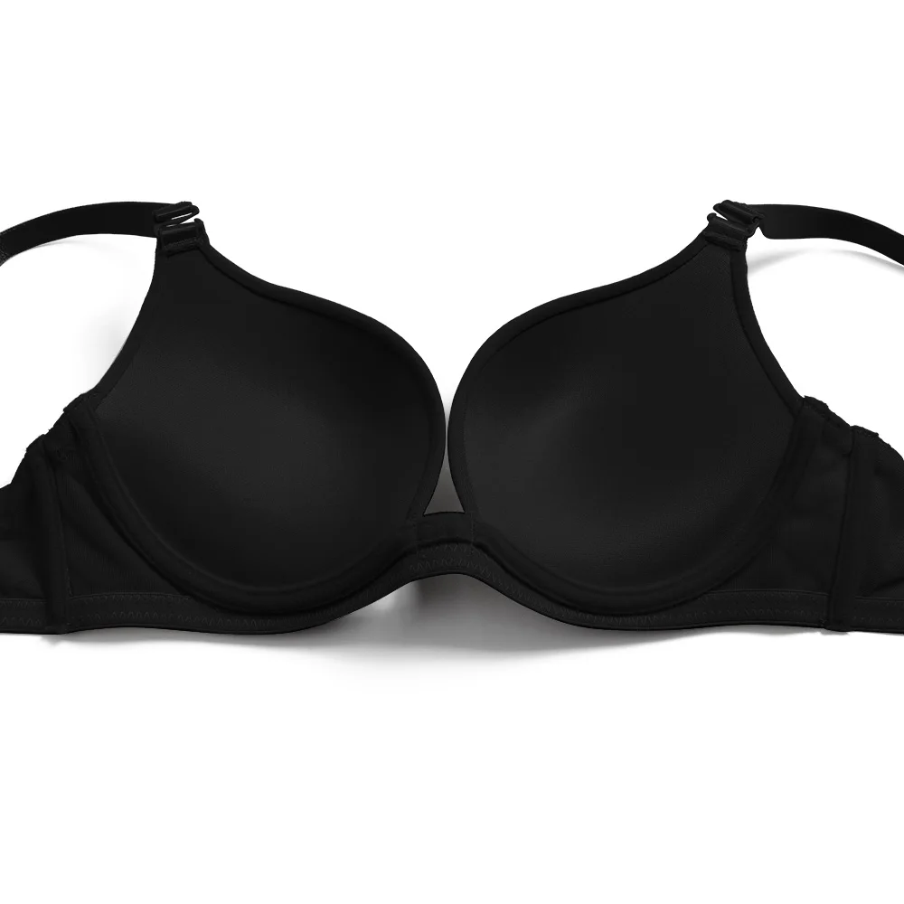 Sexy Brassiere Lingerie Underwire Bra Push Up Bh for Women A B C D E Cups Criss-Cross Magic Convertible Adjusted Bandage Straps