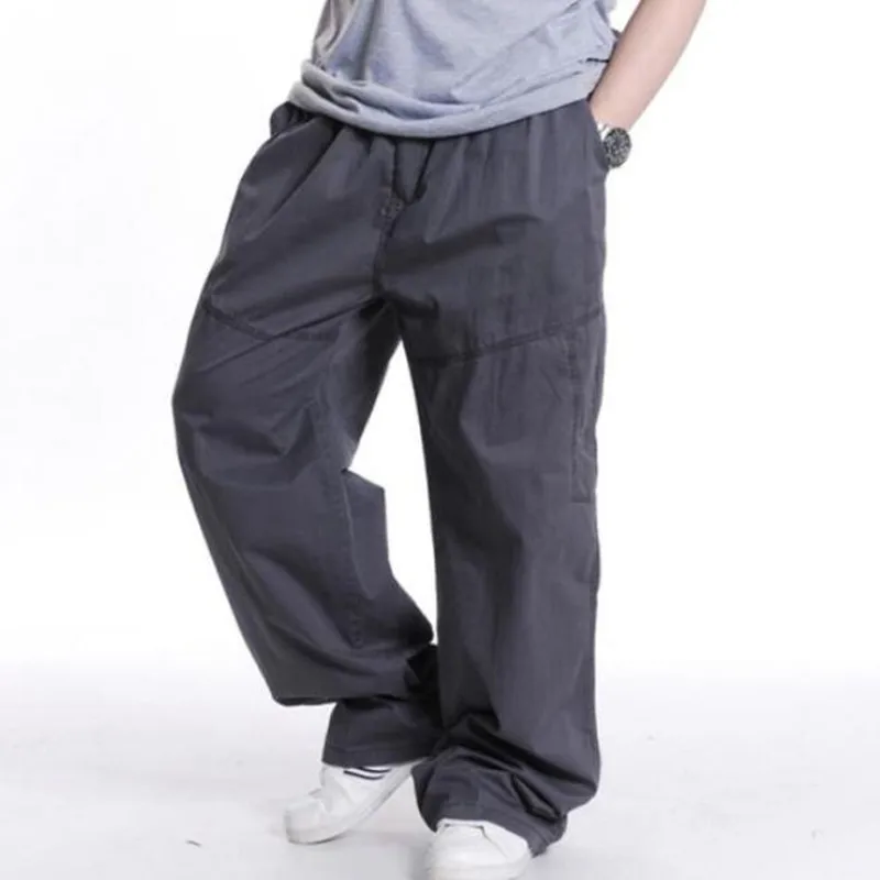 

Men's Cargo Pants Spring Autumn Male Hip Hop Loose Men Pants trousers Plus Size XL 2XL 3XL 4XL 5XL 6XL