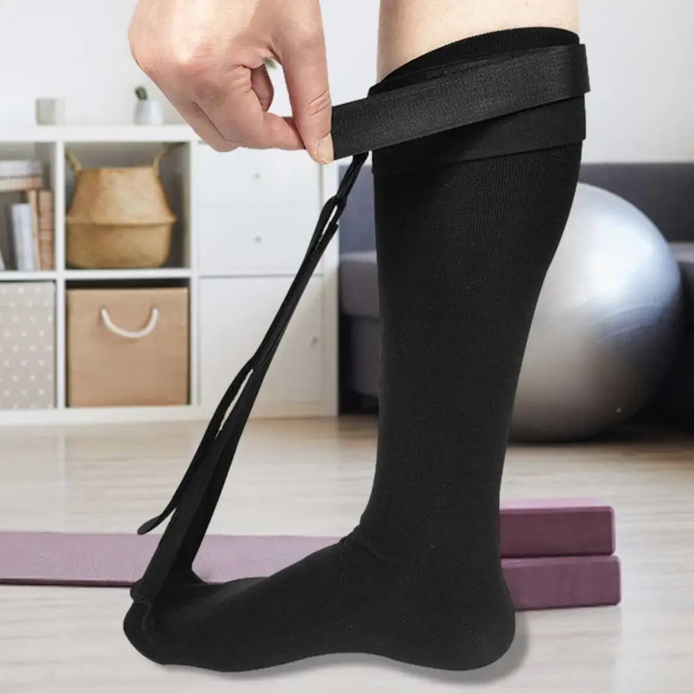 Foot Support Compression Sock Foot Drop Orthotic Foot Plantar Fasciitis Rehabilitation Care Sock Night Sock With Thread