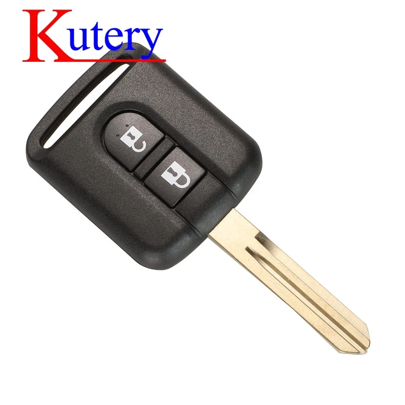 jingyuqin Remote Car Key Case Shell For NISSAN Cabstar F24M Micra K12 Navara D40M Note E11 NV200 M20M Patrol Y61 Qashqai J10