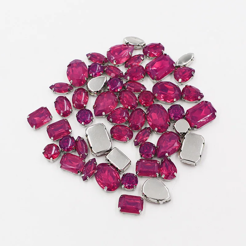 Free shipping mixed shape resin rhinestones faltback sew on rhinestones for clothing earring necklace accessories