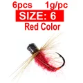 6PCS Size6 Red