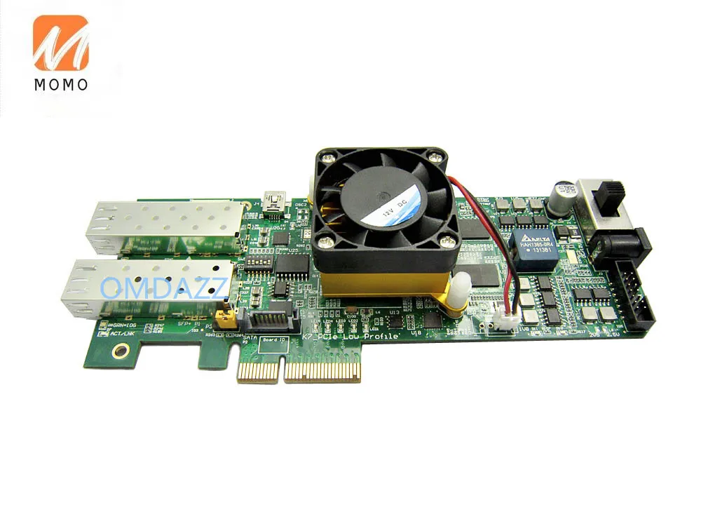 Xilinx Kintex7 FPGA Development Board PCIe Kintex-7 FPGA XC7K325T PCIe Card with 1024 MB DDR SDRAM 10Gb Ethernet Gigabit Network