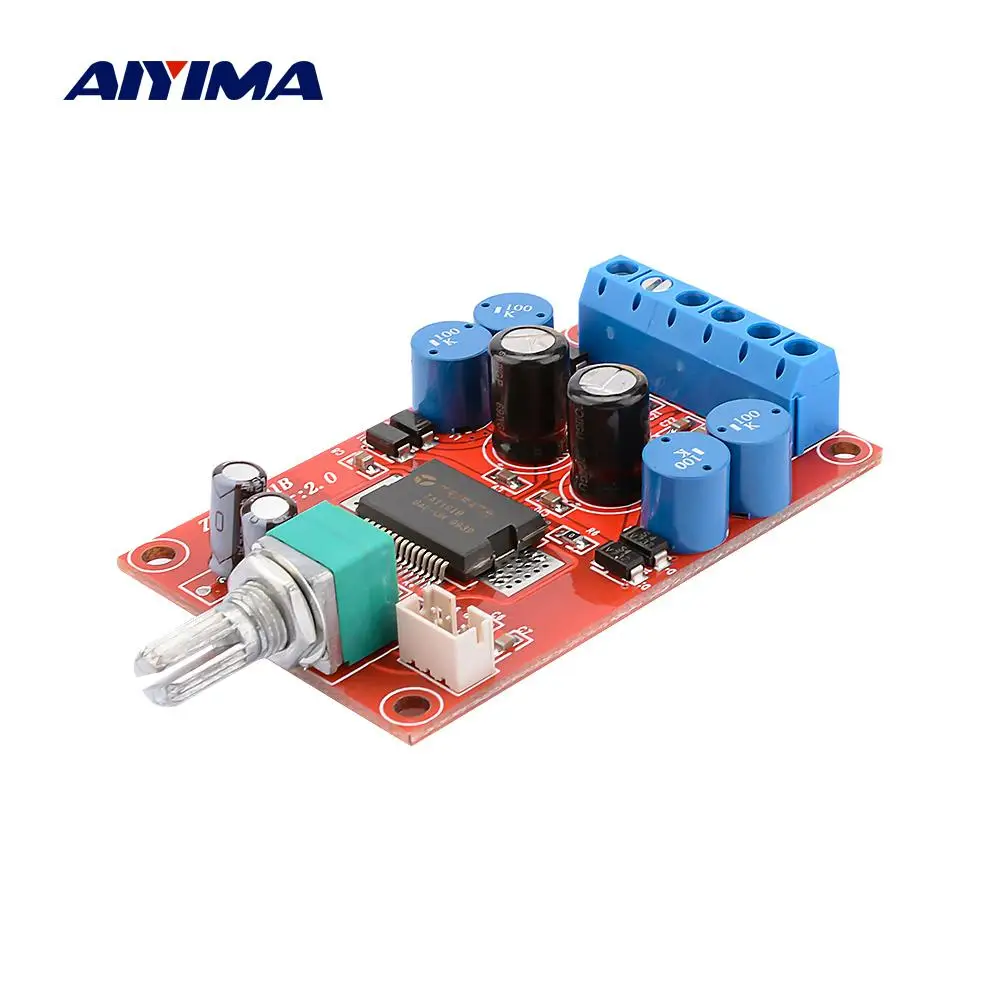 AIYIMA TA1101B Class T Hifi Power Amplifier Audio Board 10W+10W Mini Amp Stereo Digital Sound Amplifiers Speaker Home Theater