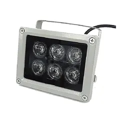 940nm CCTV LEDS 6PCS IR Light CCTV Fill light Leds Illuminator Infrared Lamp IP66 Waterproof Night Vision for CCTV camera