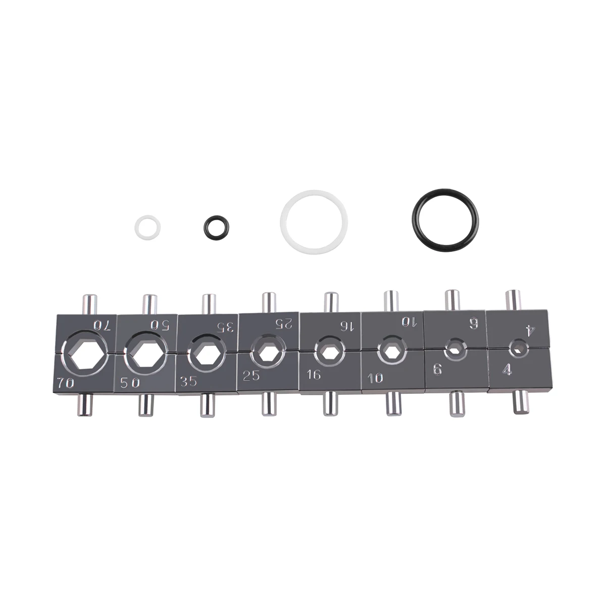 Herramienta de Prensado hidráulico 8T, alicate de prensado hidráulico, herramientas de compresión hidráulica, rango de YQK-70 4-70mm