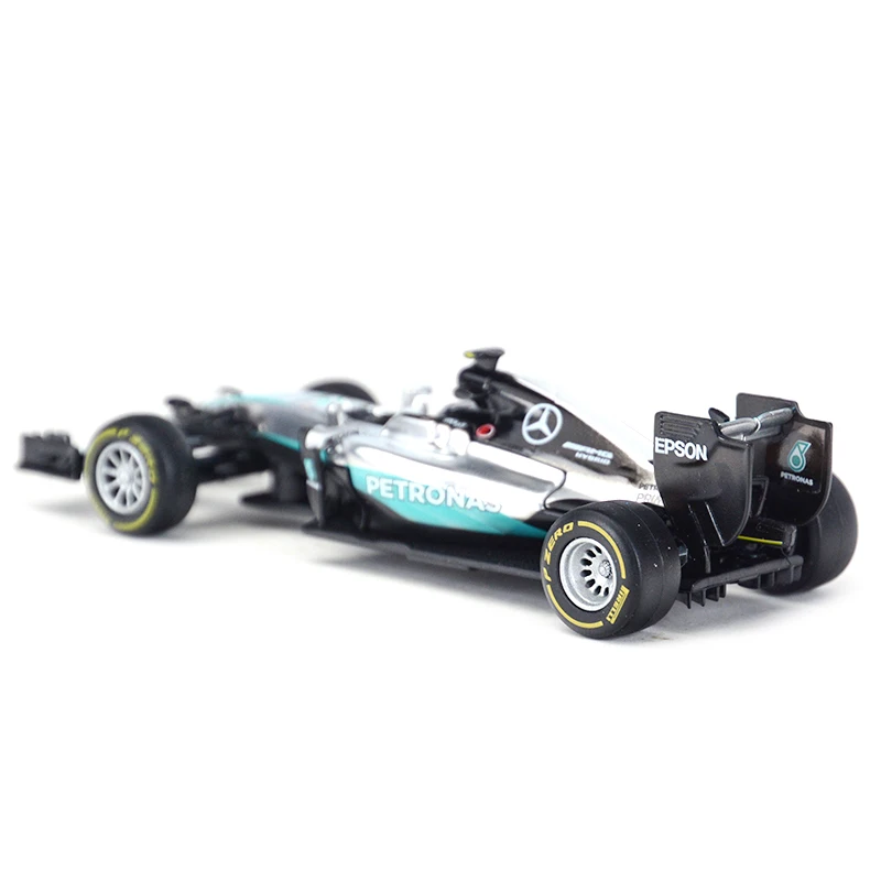 Bburago 1:43 2016 Mercedes AMG W07 Hybrid #6 #44 F1 Racing Formula Car Static Simulation Diecast Alloy Model Car