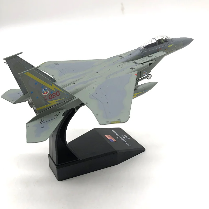 

New Special Offer Die-cast Metal 1/100 American F-15A Fighter Simulation Model Finished Furniture Display Collection Military