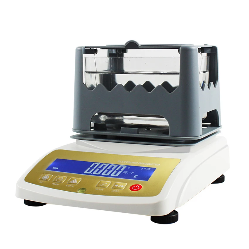 Medidor do Verificador da Densidade de Digitas do Densimeter do Ouro para a Mineração 0.01300g 0.005-300g da Joia da Ferramenta do Higrômetro do Ouro 0.011200g 0.001g Cm3