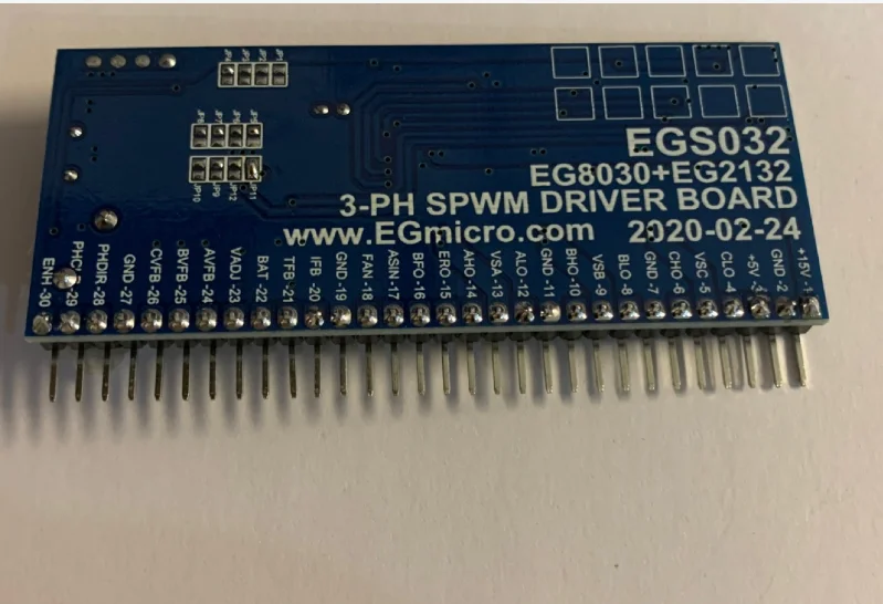 EGS032 Three-phase Pure Sine Wave Inverter Drive Board EG8030 Test Board UPS EPS