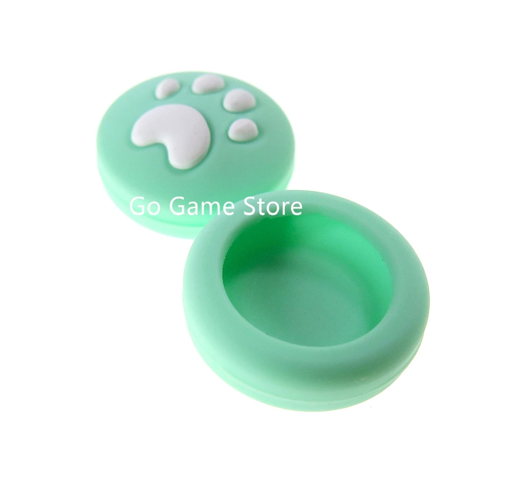 4pcs For Switch Switch Lite NX NS Left And Right Rocker Protection Mushroom Durable Silicone Cat Claw Handle Caps