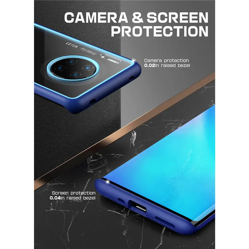 SUPCASE For Huawei Mate 30 Pro Case (2019 Release) UB Style Anti-knock Premium Hybrid Protective TPU Bumper PC Clear Back Cover