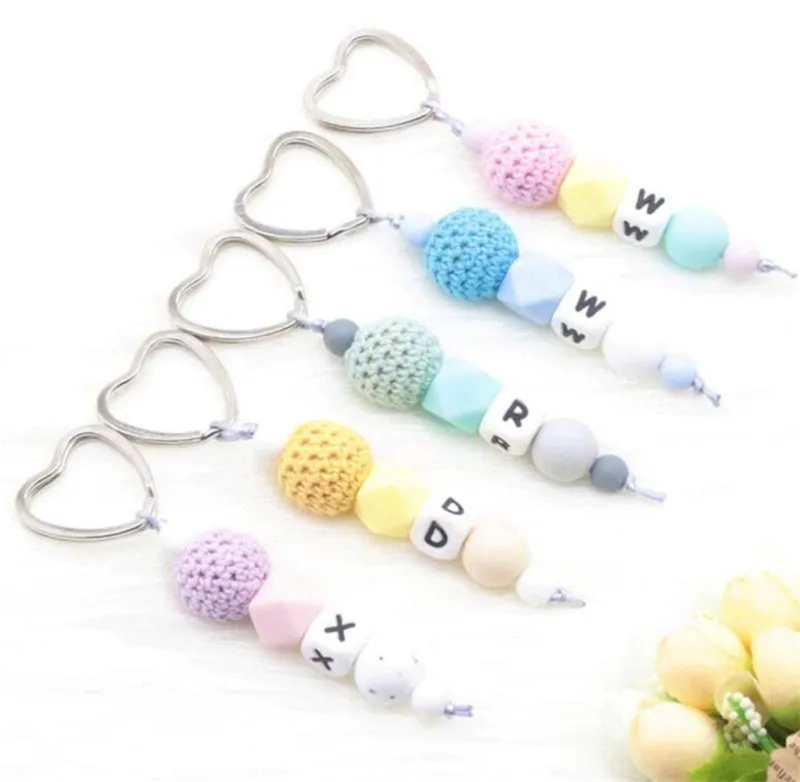 10pcs 32mm Metal Key Holder Split Rings Keyring Love Heart Rhodium Color Cute Keychain Keyfob Accessories Wholesale