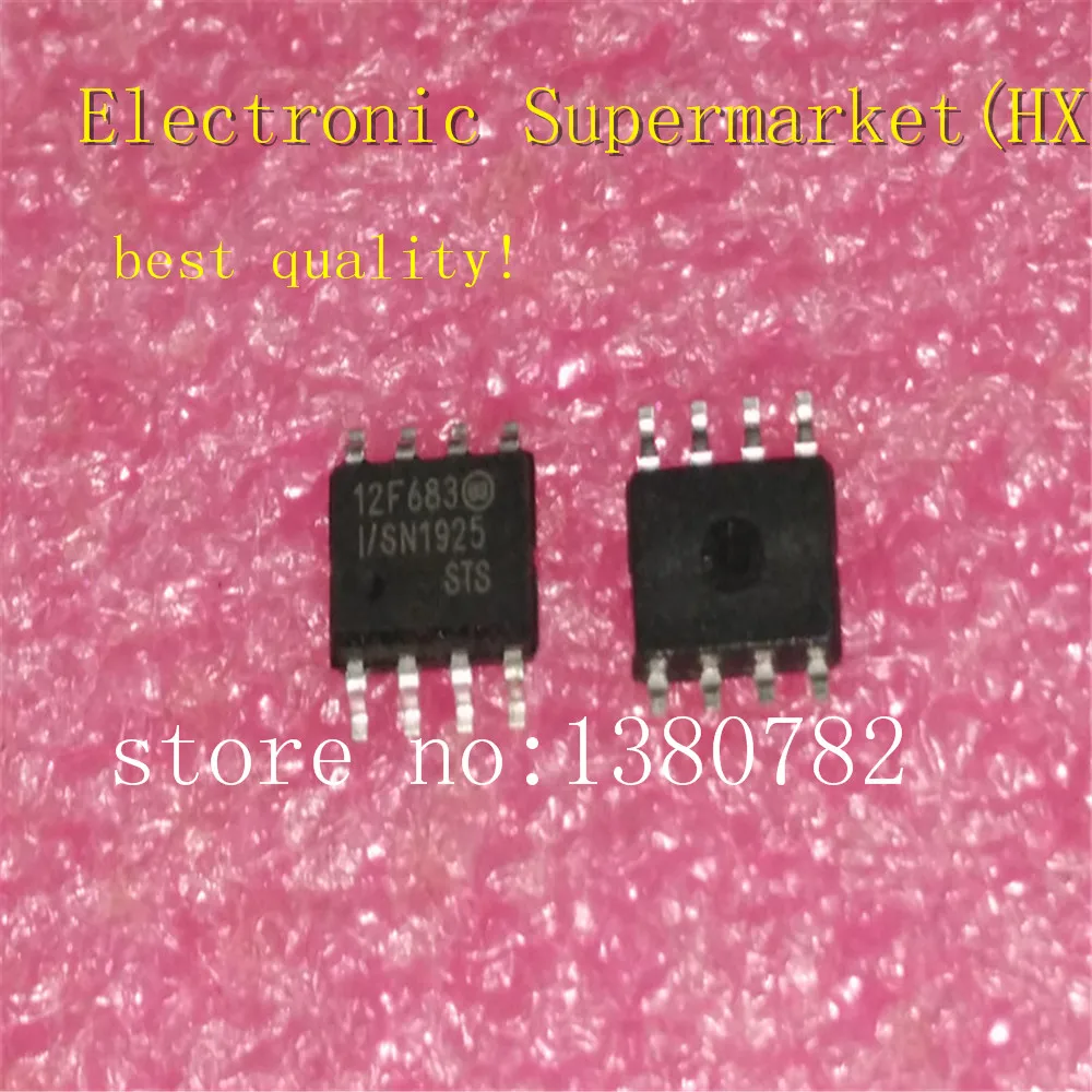 

Free Shipping 100pcs/lots PIC12F683-I/SN PIC12F683 SOP-8 New original IC In stock!