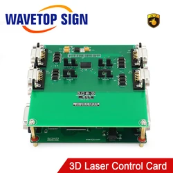 WaveTopSign JCZ QCW Laser Controller DLC2-M4-3D+Software EZCAD V3.0 IPG SPI 100W with RS232 Port Support Fiber YAG CO2 Laser