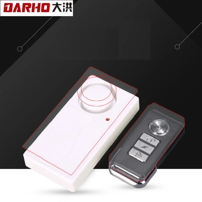 Darho Wireless Door/Windows Sensor Alarm 100dB Anti-Theft Smart Remote Control For Kids Cabinet Safety Home Shop Store Security