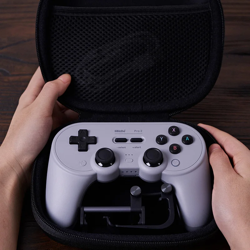 8Bitdo Cổ Điển Bộ Điều Khiển Du Lịch Eva Túi Ốp Bảo Vệ Cho SN30 Pro + & Pro 2 Công Tắc Pro PS5 PS4 Bộ Điều Khiển Xbox One
