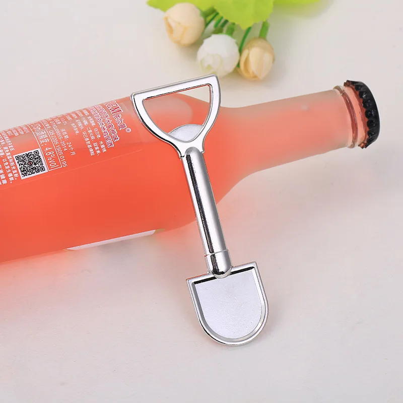 Multi-purpose Bottle Opener Wedding gift in return Stainless Steel Shovel Spoon Bottle Beer  Opener Beer promotional gifts