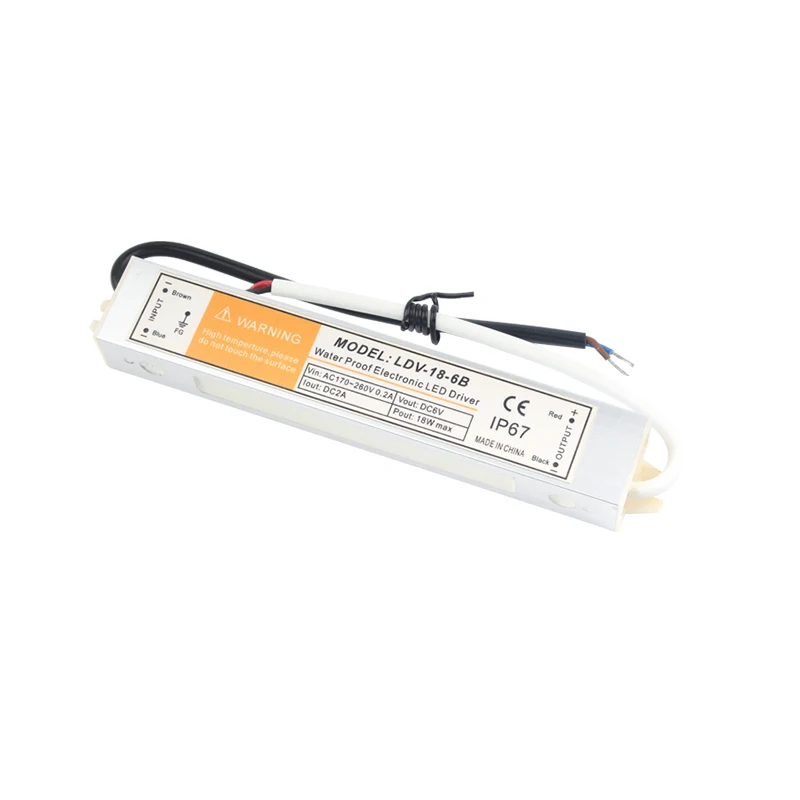 Ldv-18-24 Single Output AC to DC Power Supply with LED