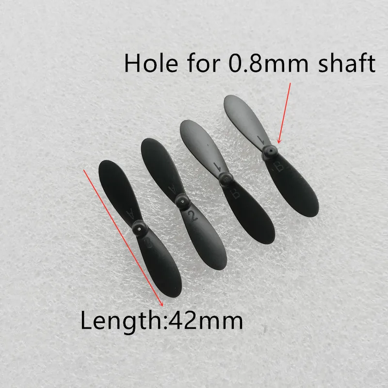 42mm 4.2cm Spare Parts Propeller Blade 615 Coreless Motor for E61 Mini Drone E61HW Mini Drone Quadcopter Spare Parts Accessories