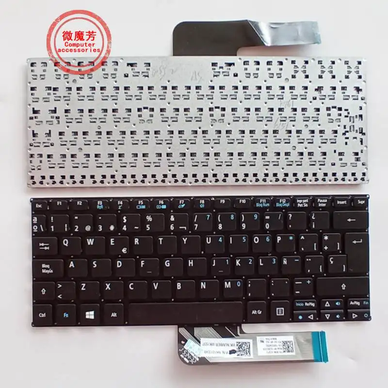 SP Spanish Keyboard For Acer Aspire Switch 10 SW5-011SW5-011-18TY SW5-013 SW5-012 SW5-012P SW5-015 Laptop keyboard