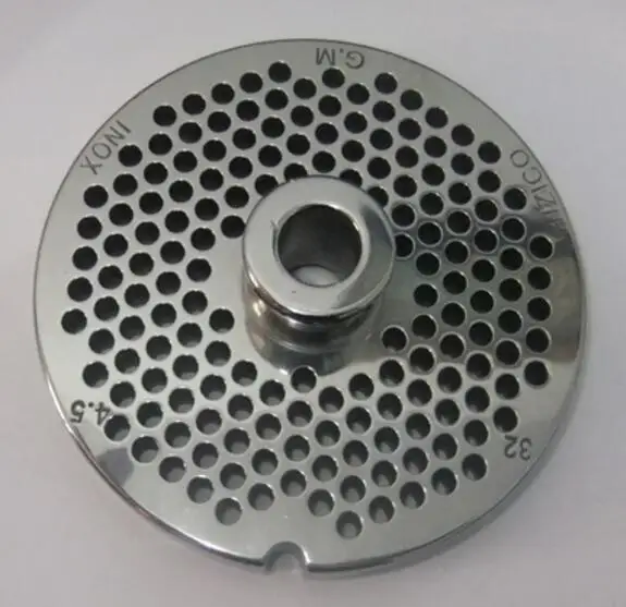 TC-32# Meat Grinder Parts Stainless steel grate 4.5mm hole 99.5mm diamater 1cm thickness