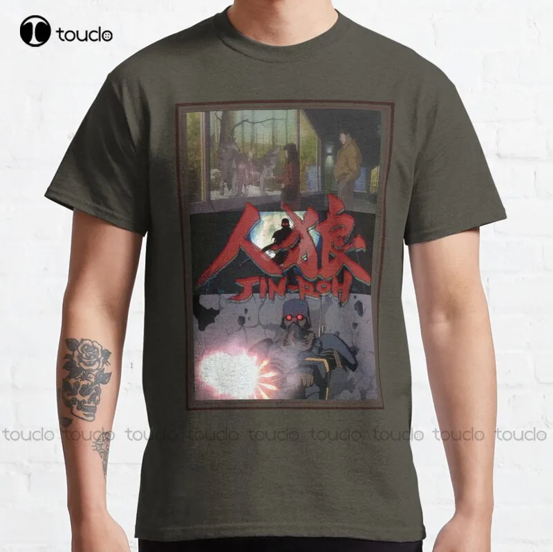 New Jin-Roh: The Wolf Brigade Poster Japanese 90S Kereberos Classic T-Shirt Summer Shirts For Women Men Cotton Tee Shirts S-5Xl