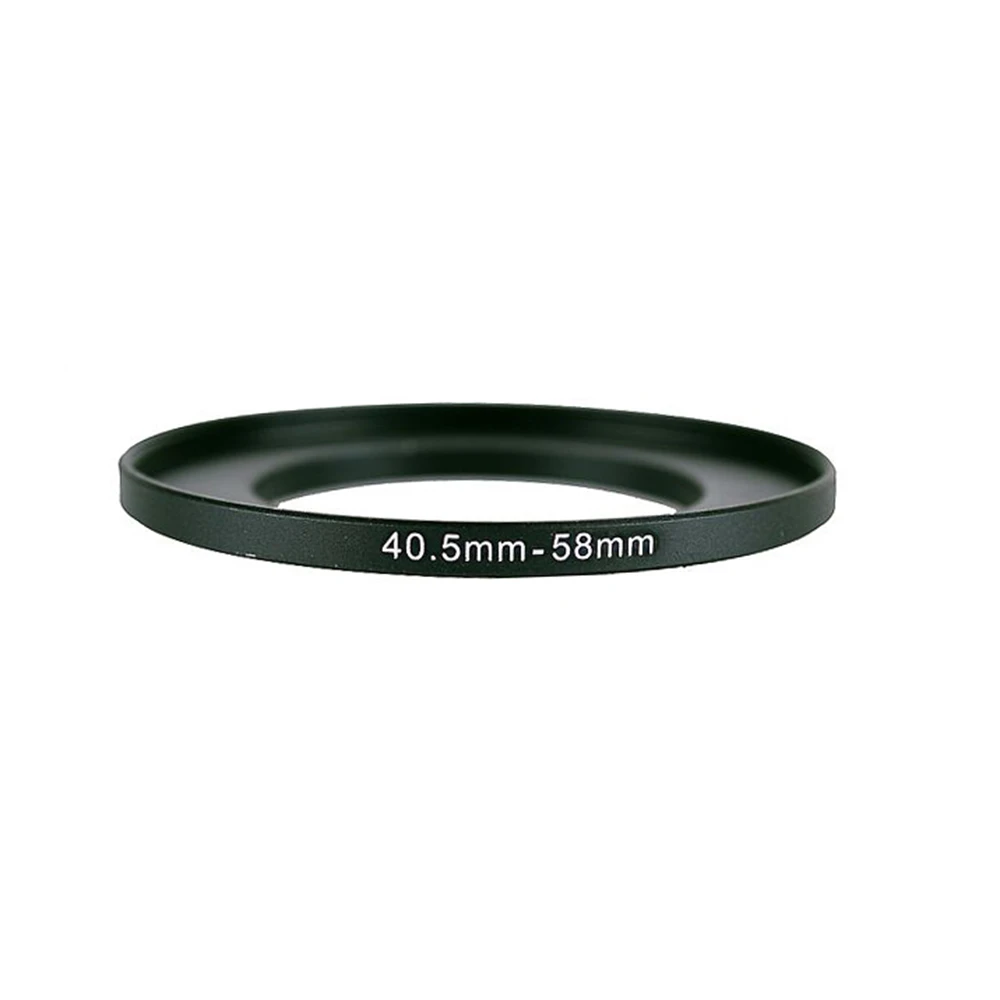 40,5 mm-58mm 40,5-58mm 40,5-58 Step Up Objektiv Filter Metall Ring Adapter Schwarz