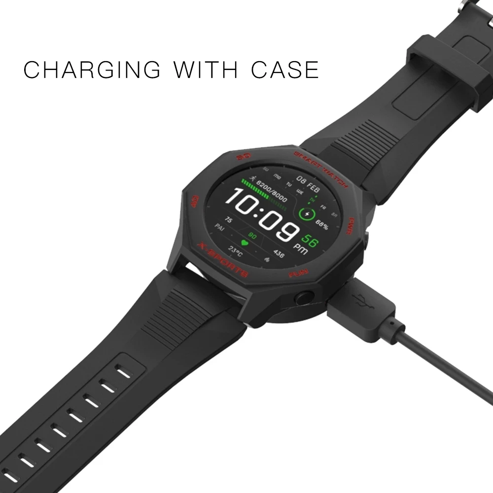 SIKAI 2020 Mới Cho Amazfit GTR2 Ốp Lưng Thông Minh Bảo Vệ Cho Xiaomi Huami GTR 2e Đồng Hồ Thông Minh Smartwatch Bao Sạc Phụ Kiện Dây Đeo