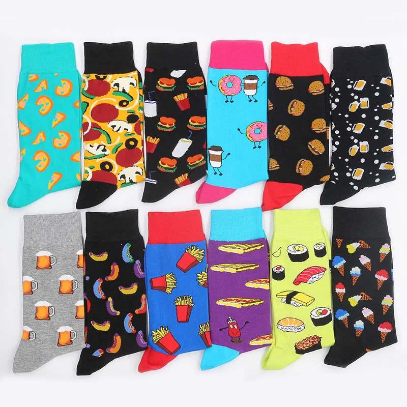 

Men's Cotton Happy Socks Sock Print Beer Funny Warm Women's Winter Gifts Christmas Set From The Factory Dropshipping Contact Us