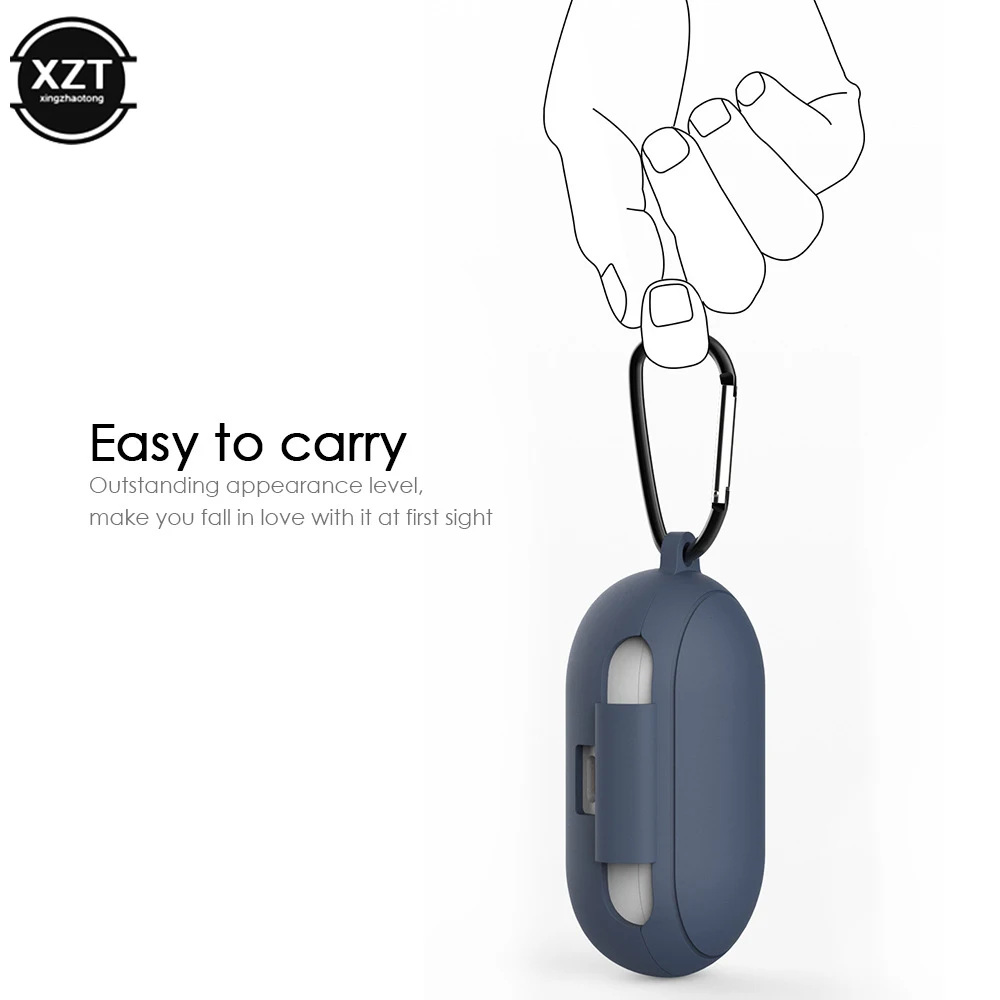 ซิลิโคนป้องกันกรณีสำหรับ Samsung Galaxy Buds Plus Bluetooth Co หูฟังซิลิโคนสำหรับ Buds + ป้องกันกรณี