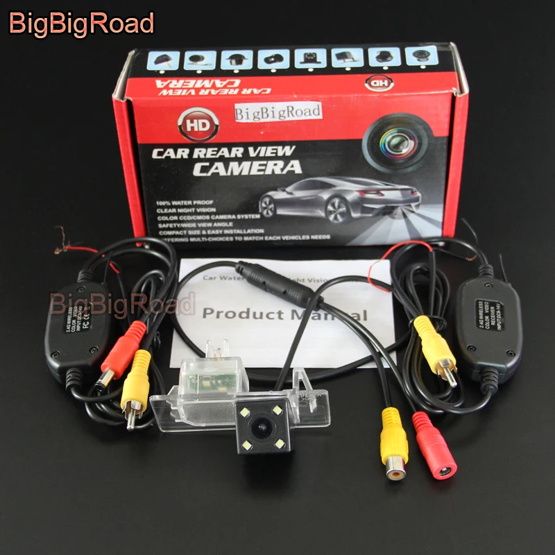 

BigBigRoad Car Intelligent Dynamic Track Rear View Camera For Audi Q3 Q5 S3 Q7 A4L A6 A6L A3 Sedan A1 2013 2014 2015 2016 2017