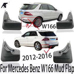 Mud Flap For Mercedes Benz W166 Guard Mup Fender Front Rear Molded Splash Mudguard ML350 ML400 ML 350 400 2012-2016