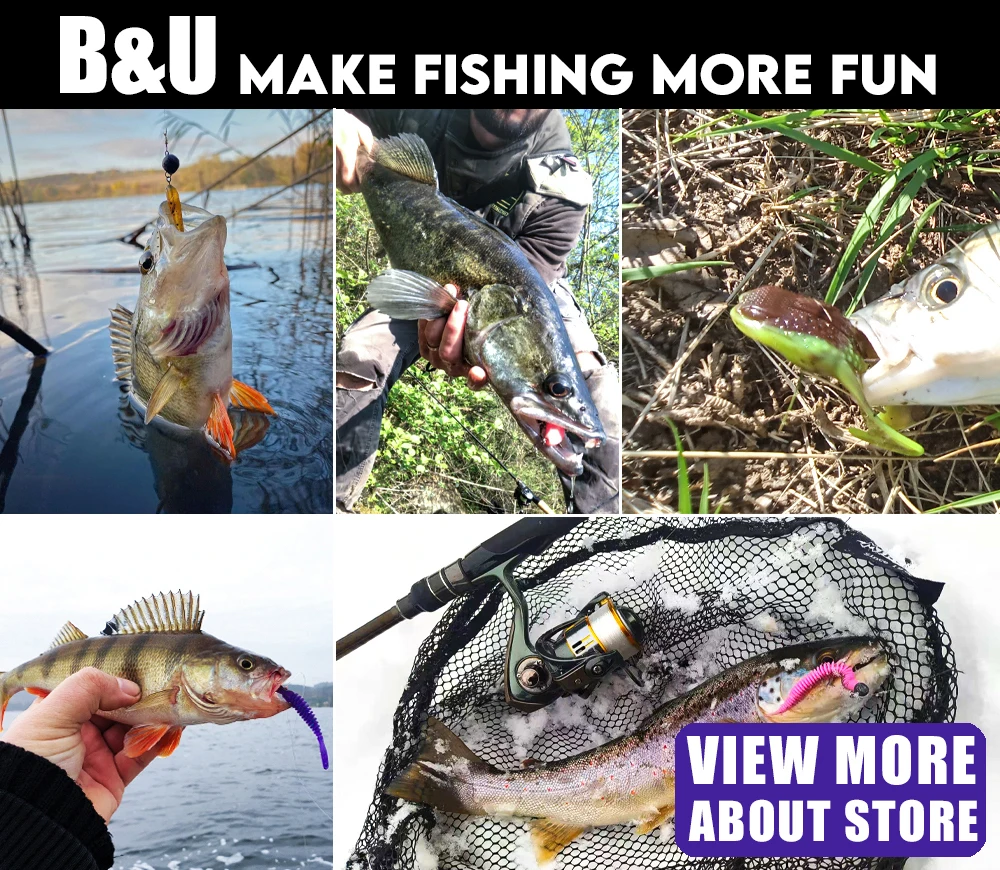 B&U Floating Worm Craws Garnelen Soft Bait Smell mit Salz Silikon Kunstköder Jig Wobbler Bass Karpfen Pesca Angelgerät – Detail 9