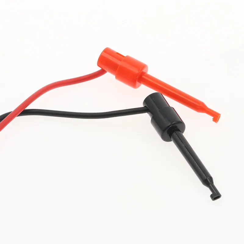 1pair Banana Plug To Test Hook Clip Probe Cable For Multimeter Test Equipment