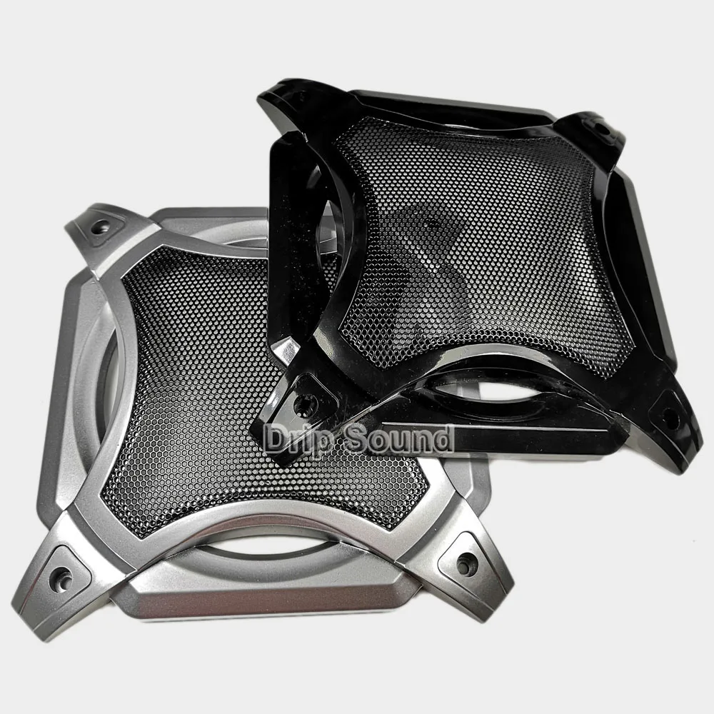 สำหรับ 6 "นิ้วลำโพงเสียงเปลี่ยนสุทธิตกแต่งวงกลมโลหะตาข่าย Grille