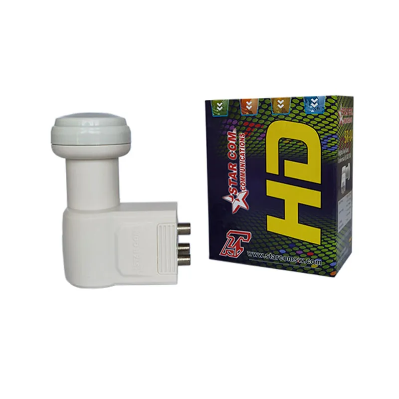 الرقمية العالمي كو الفرقة أربعة الناتج رباعية LNB الأعلى تصنيفا نموذج البلاستيك الإسكان ، الألومنيوم تجويف كو لاعبا اساسيا لهوائي كو