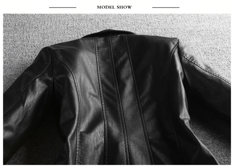 Lautaro Spring Elegant Black Light Soft Faux Leather Blazer Long Sleeve Slim Fit Luxury Women Blazers and Jackets Fashion 2021